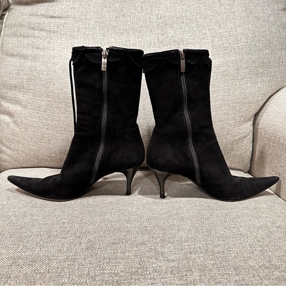 Sara Kent Suede Stiletto Boots! - Picture 5 of 11